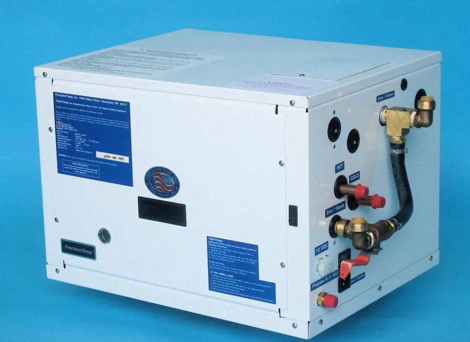 TwinTemp-2 Propane Tankless Water Heater by Precision Temp