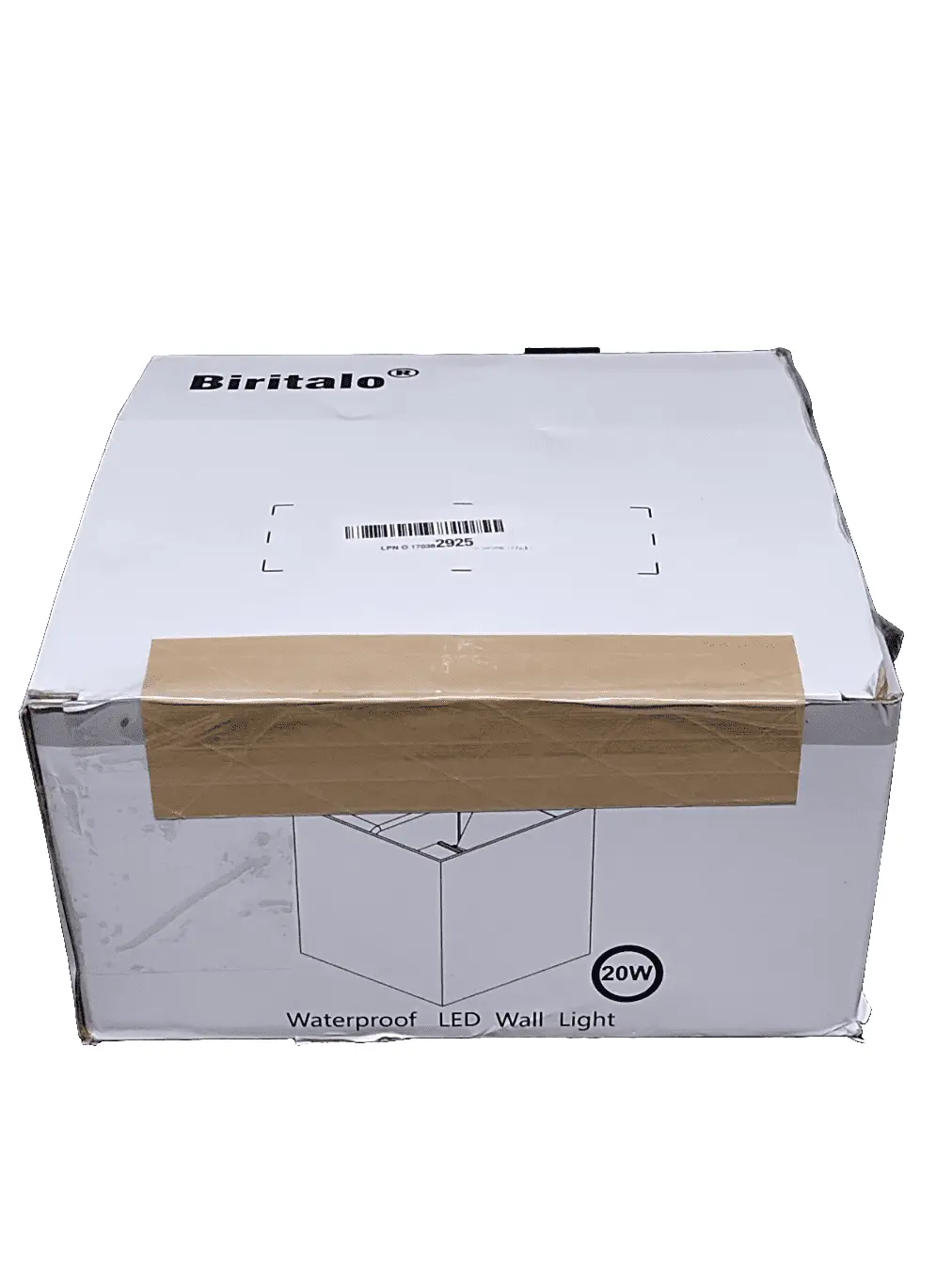 20W Outdoor Wall Sconces Lamp 6500K Up and Down Square LED Modern Wall Light Adjustable Black Porch Light IP65 Waterproof Aluminum Exterior Fixture for,Stair,Garage,Patio,Garden (4 Pack)