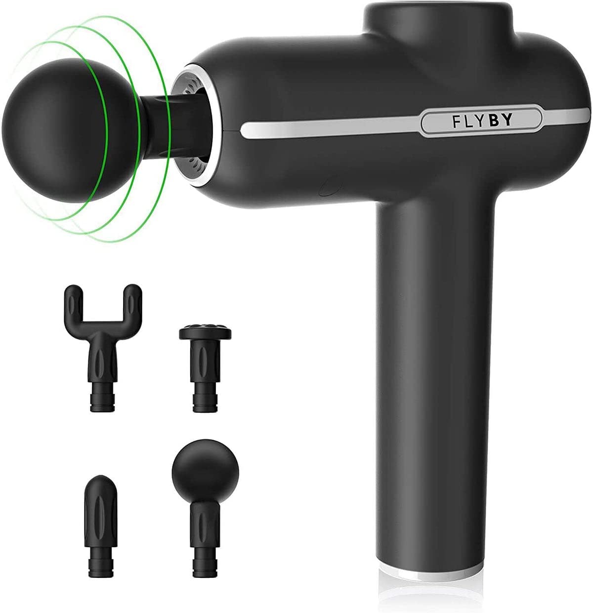 Massage Gun Deep Tissue – Flyby F1Pro – Handheld Neck & Back Massager for Pain Relief