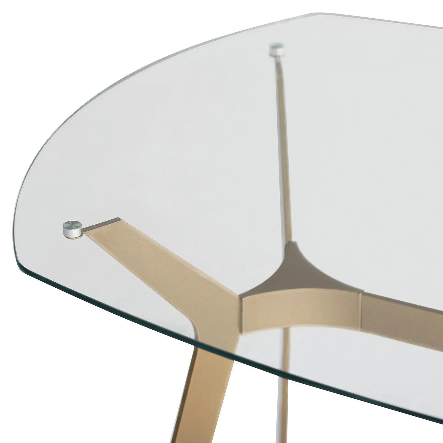 Archtech Modern Glass 48′′ Desk/Dining Table