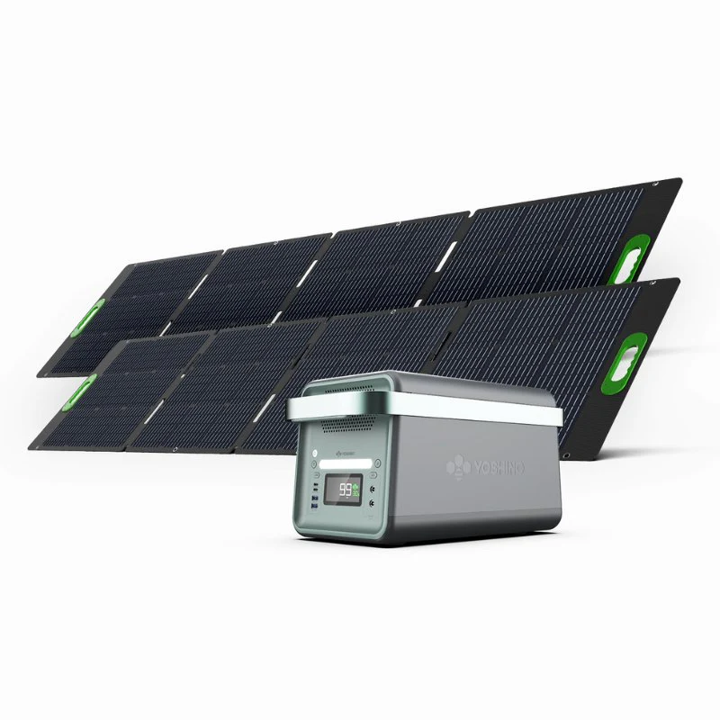 Yoshino Power K20SP22: 2000W Solar Generator (2 Panels)