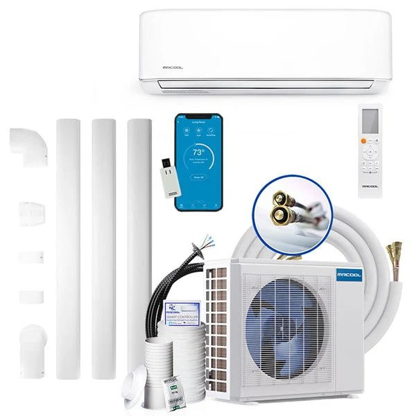 MrCool DIY 4th Gen E Star 18K BTU Mini-Split Heat Pump System