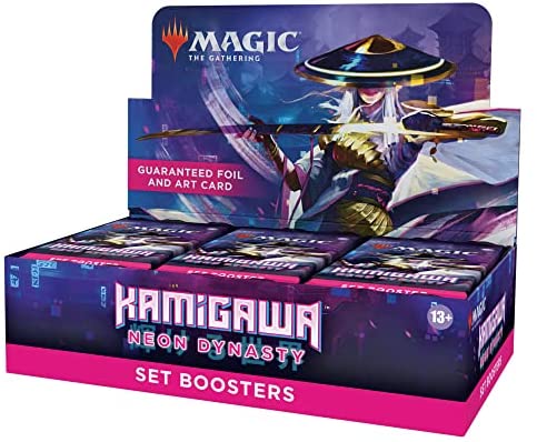Magic The Gathering Kamigawa: Neon Dynasty Set Booster Box | 30 Packs (360 Magic Cards)