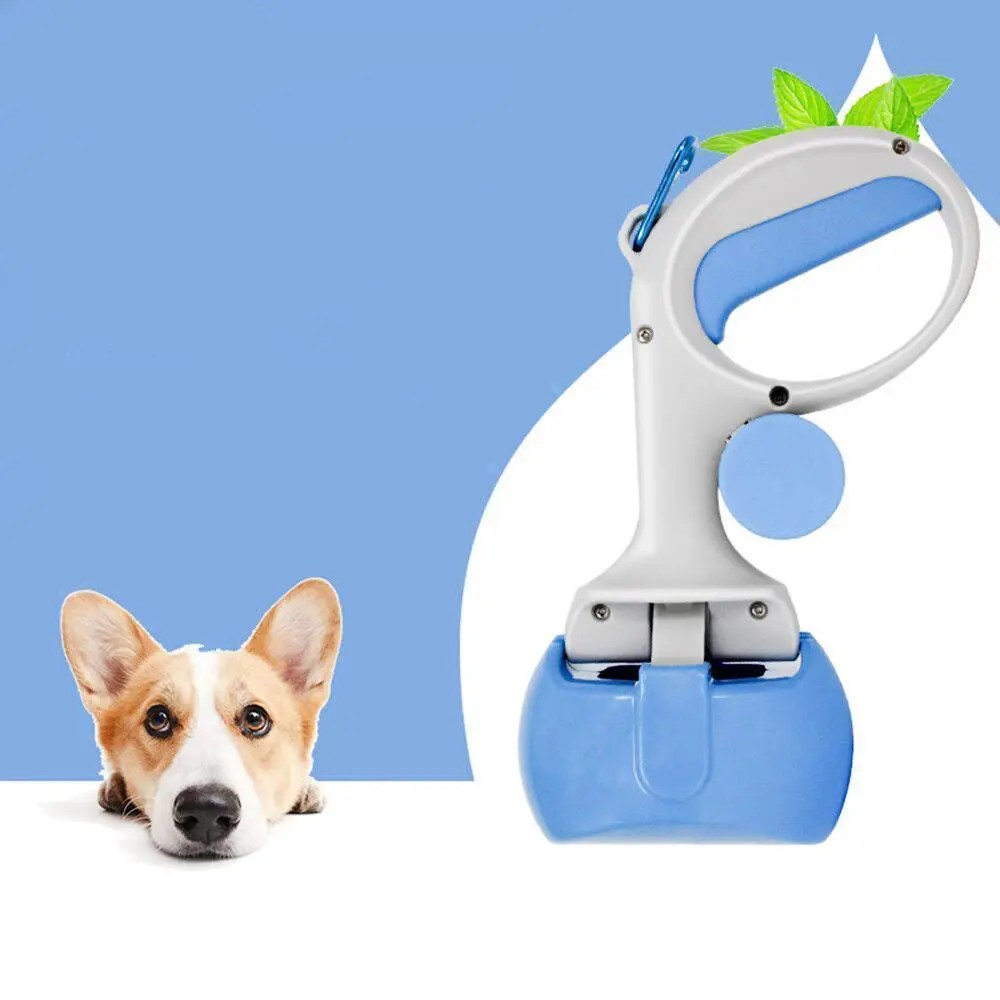 Pet Poop Scooper For Dog Cat With Attached Bag