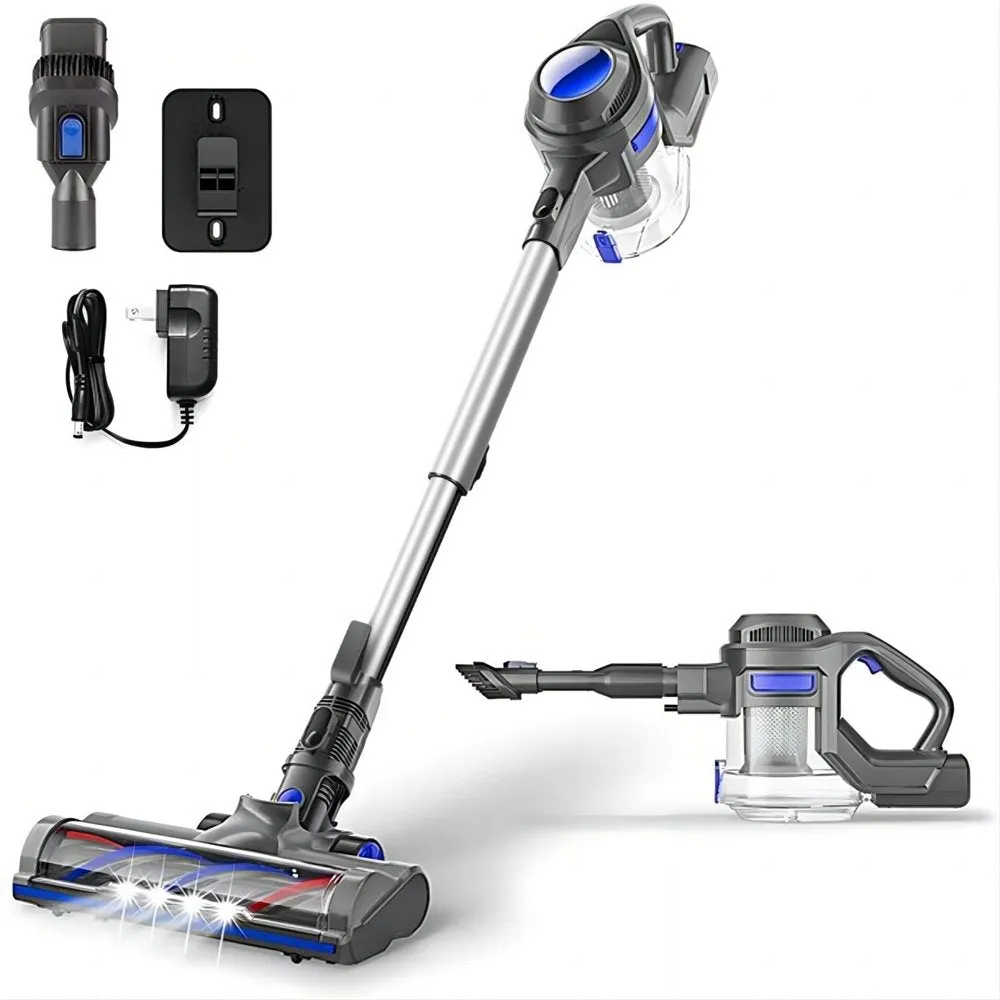 MOOSOO Cordless Vacuum 4-In-1 Lightweight Stick Vacuum Cleaner