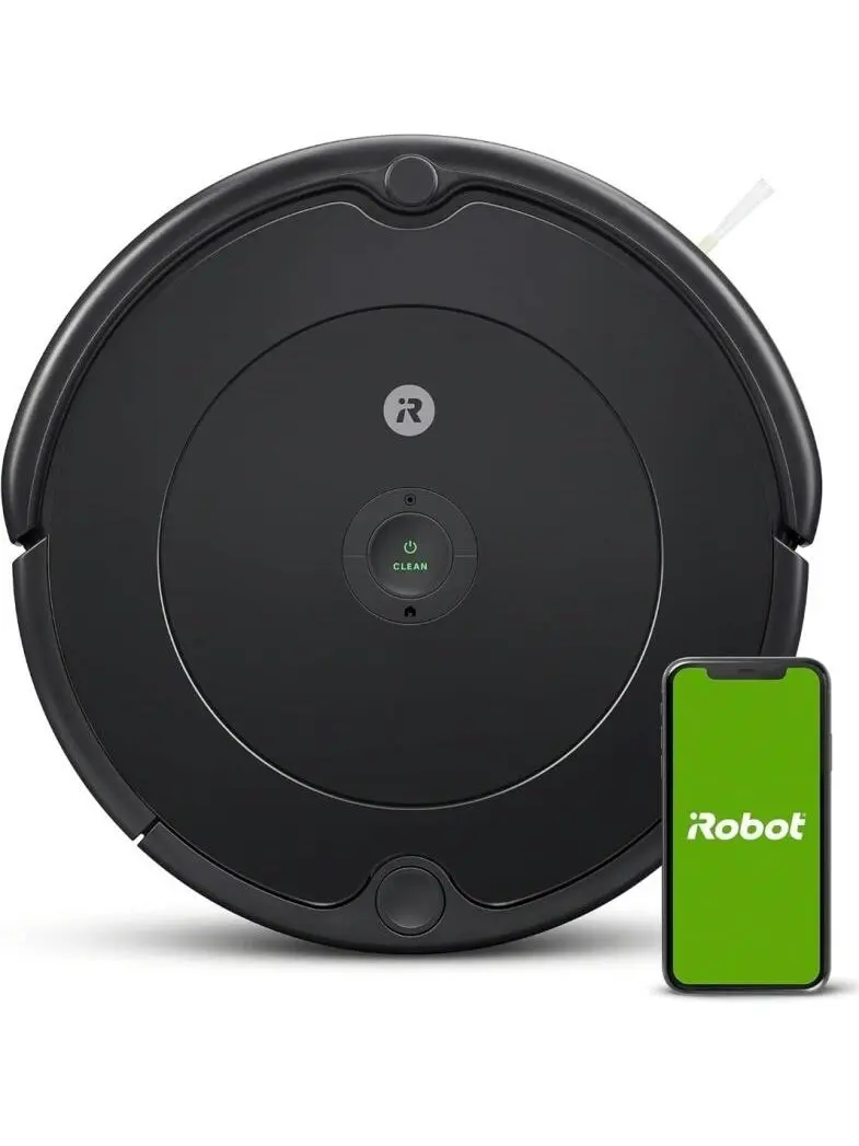 iRobot Roomba 694 Robot Vacuum-Wi-Fi Connectivity, Personalized Cleaning Recommendations, Works with Alexa, Good for Pet Hair, Carpets, Hard Floors, Self-Charging, Roomba 694