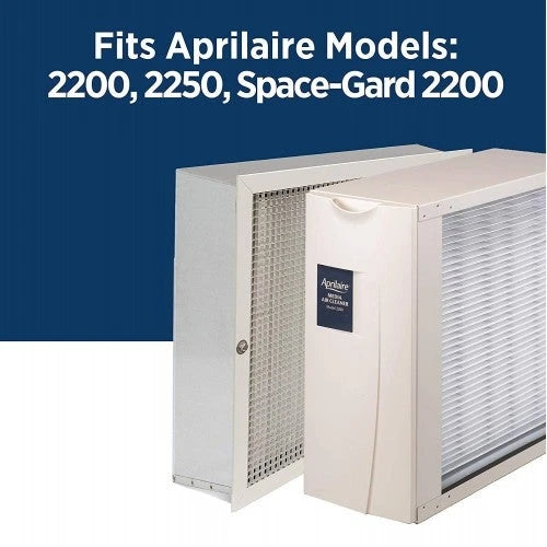 Aprilaire 201 Replacement Filter for Aprilaire Whole House Air Purifier Models: 2200, 2250, Space Gard 2200, MERV 10 (Pack of 4)