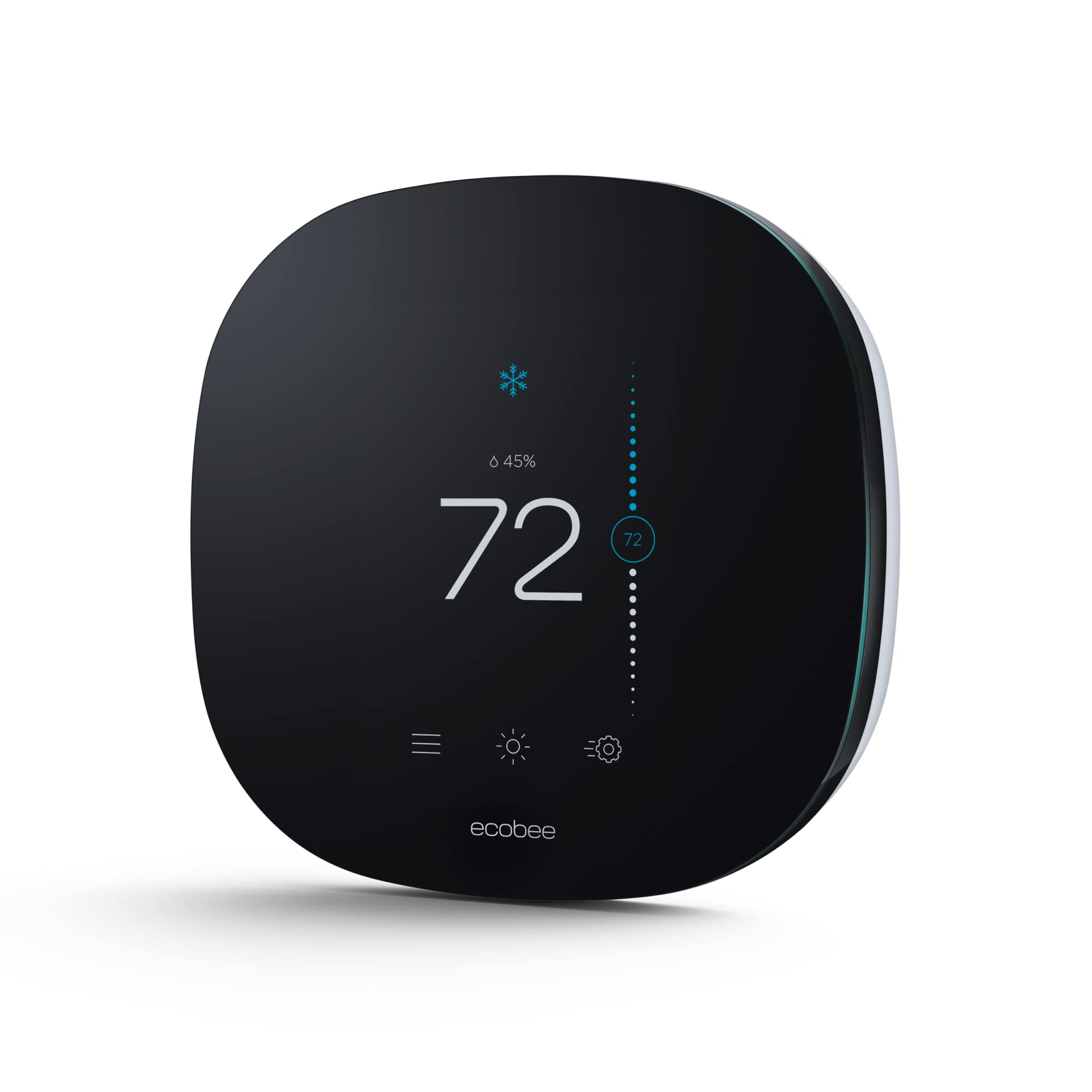 ecobee3 Lite Smart Thermostat – Programmable Wifi Thermostat – Works with Siri, Alexa, Google Assistant – Energy Star Certified – DIY Install, Black