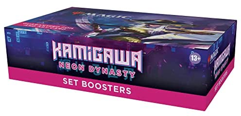 Magic The Gathering Kamigawa: Neon Dynasty Set Booster Box | 30 Packs (360 Magic Cards)