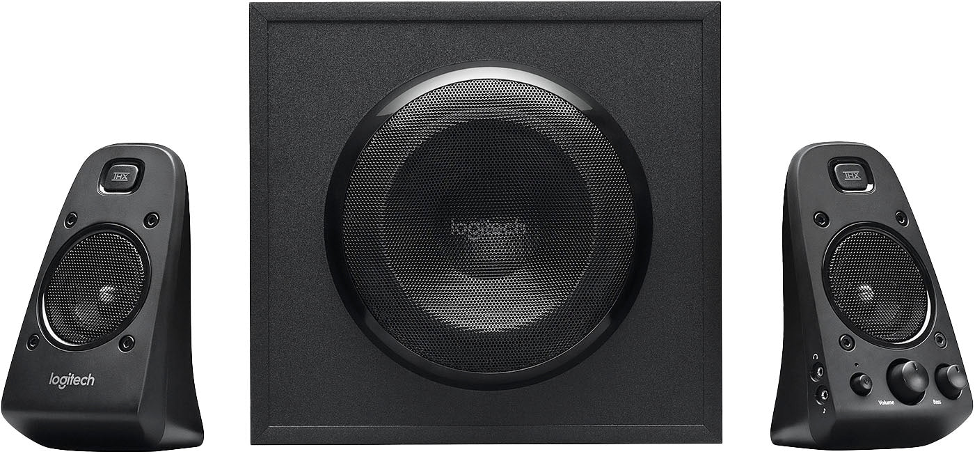 Logitech – Z623 2.1 Speaker System (3-Piece) – Black