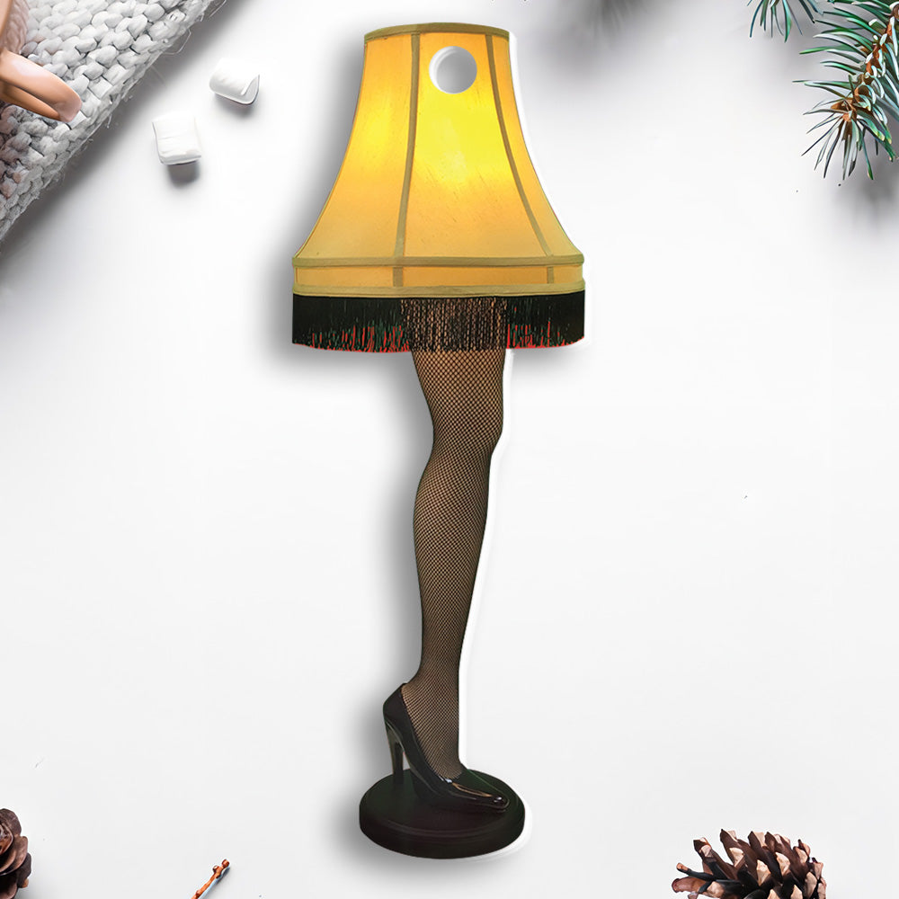 Petthouse | Christmas Leg Lamp Ornament, Funny Leg Lamp Ornament, Christmas Tree Decoration 2024, Family Gift