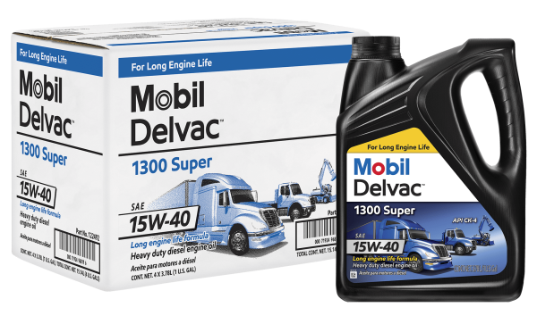 1300 Super Heavy Duty Synthetic Blend Diesel Engine Oil 15W-40, 1 Gal (4 pack)