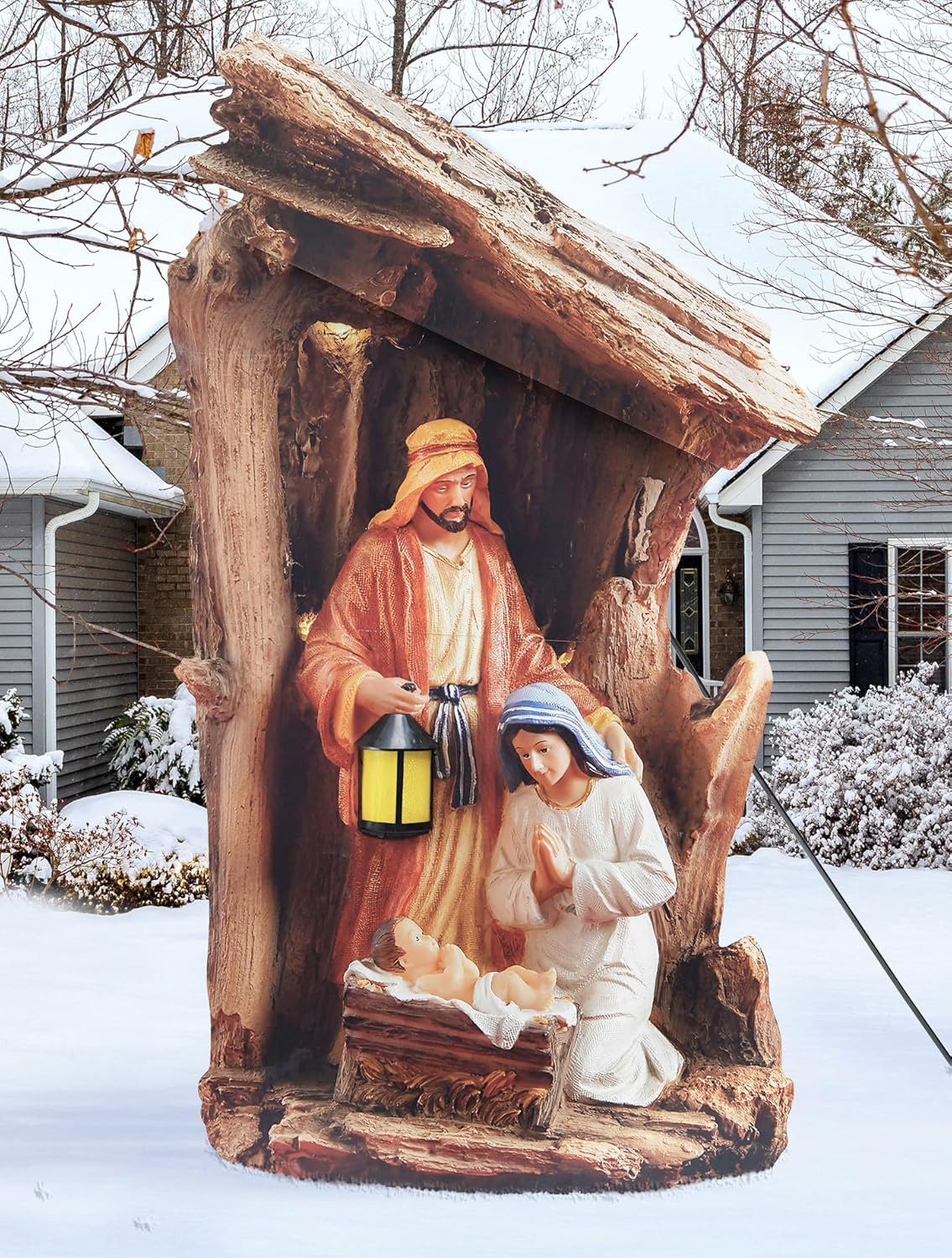 Three Kings Gifts Christmas Outdoor Nativity Scene - 55
