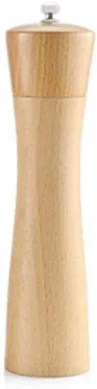 Kitchen Solid Wood Pepper Mill Manual Salt and Peper Grinder with Ceramic Grinding Spice Seasonings BBQ Salt and Pepper Mills