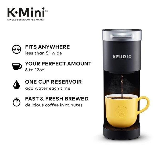 Keurig K-Mini Coffee Maker, Single Serve, Black