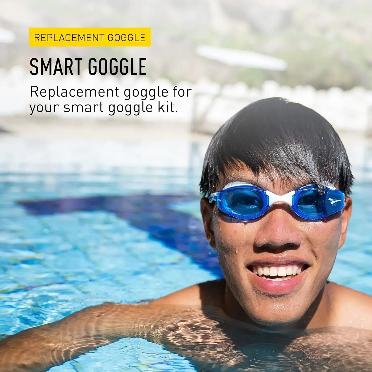 Smart Goggles Kit - Swim goggles and smart trainer swim training - for both men and women