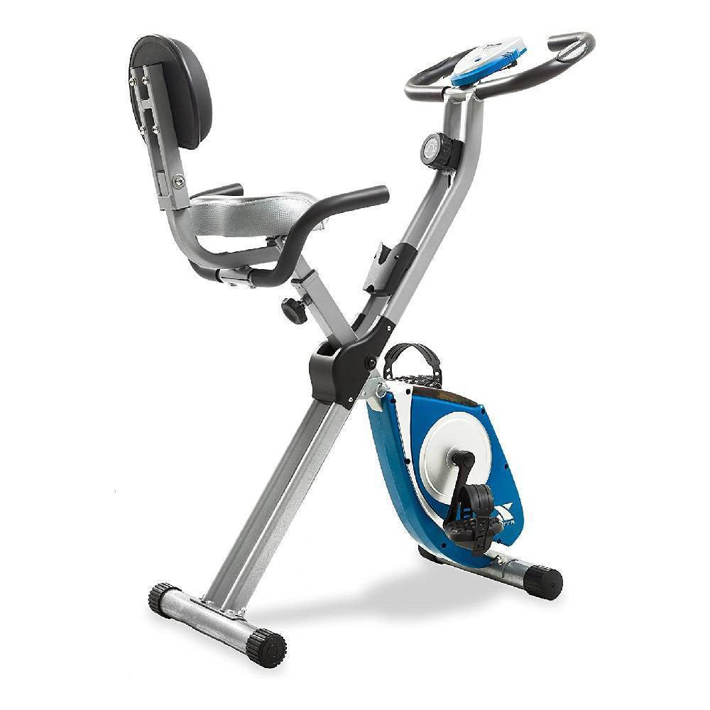 XTerra Fitness FB350 Folding Exercise Bike, Silver