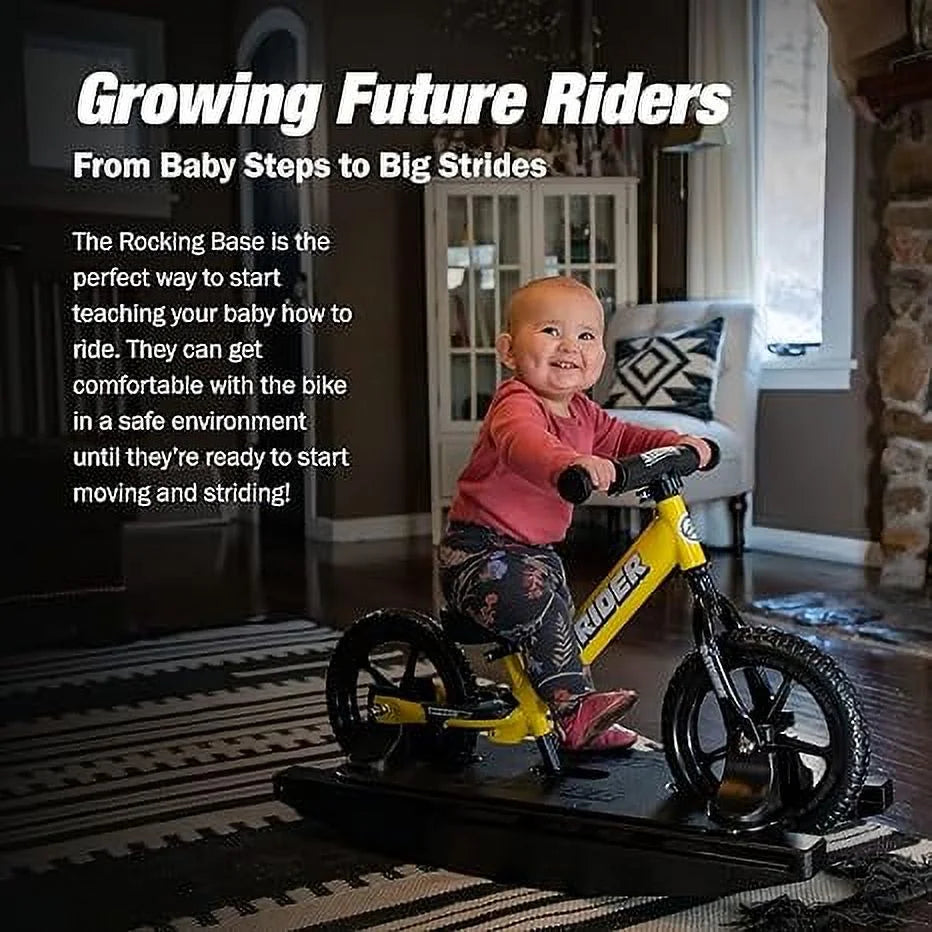 Strider Rocking Base for Toddlers, 6 Months – 24 Months – Fits All Strider 12 Balance Bikes