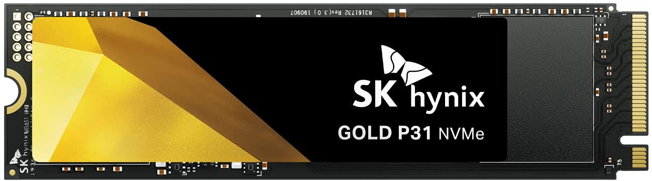 SK hynix Gold P31  PCIe NVMe Gen3 M.2 2280 Internal SSD | Up to 3500MB/S