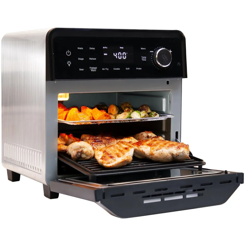 NuWave Smart Grill with Combo Cooking & Air Frying Capabilities