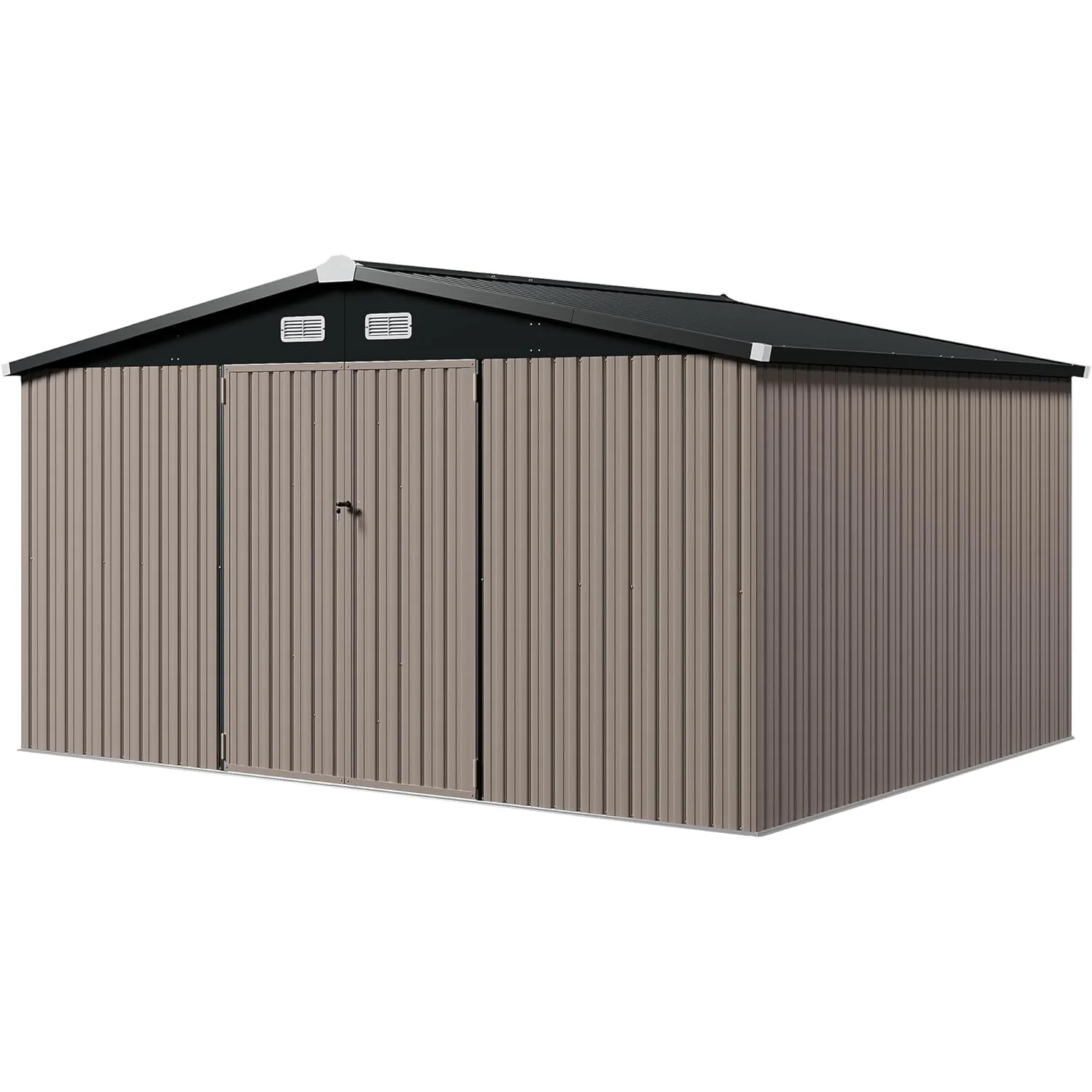 Metal Utility Shed House with Air Vent