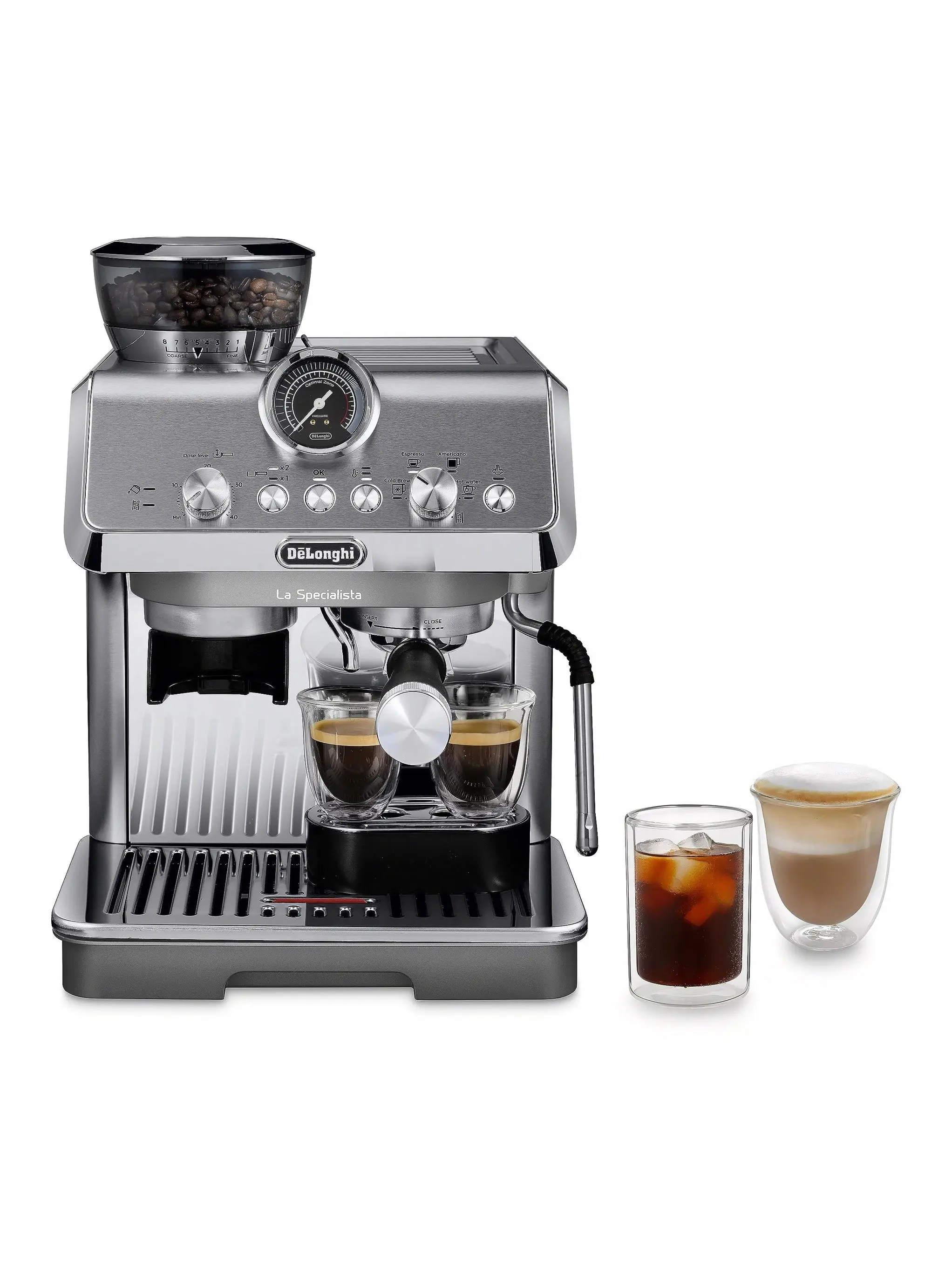 De'Longhi EC9255M La Specialista Arte Evo Espresso Machine with Cold Brew