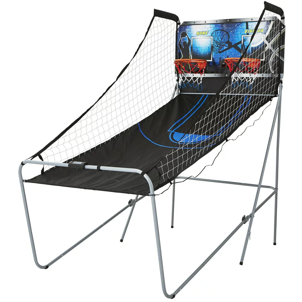 MD Sports 2-Player 81′′ Foldable Arcade Basketball Game with LED Scoring and Sound Effects