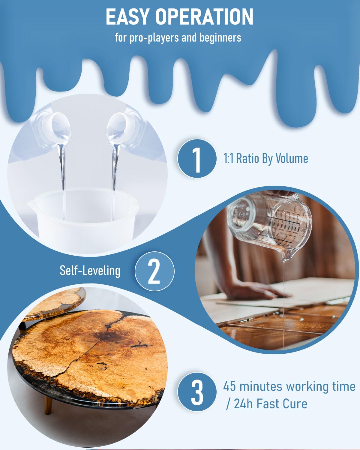 Beginner Epoxy Resin Kit 4 Gallon by [Brand] – Includes 72 Mica Powders, Foil Flakes, Tools for Casting, Coating, Art & DIY Projects