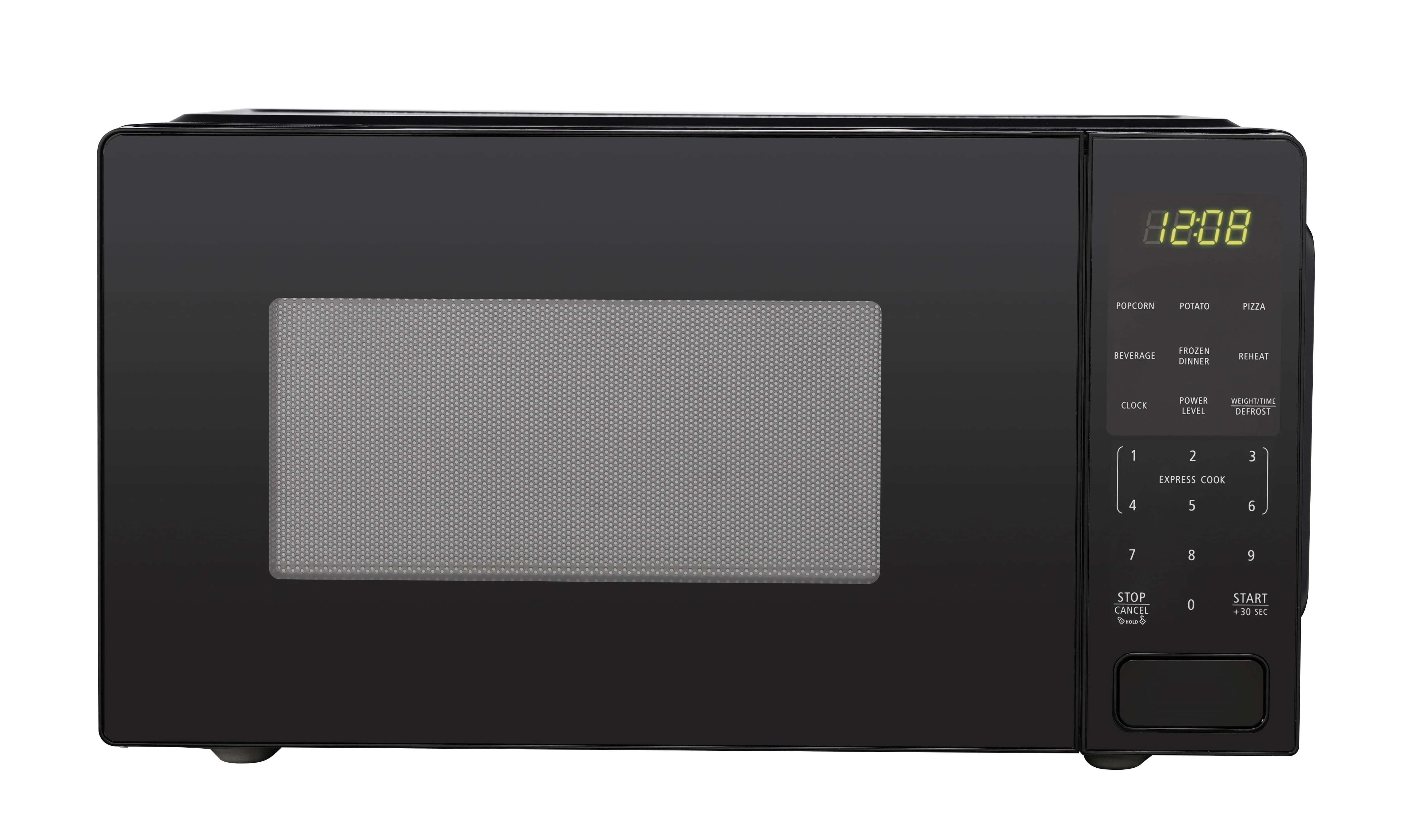 Mainstays 1.1 Cu ft Countertop Microwave Oven, 1000 Watts, Black, New