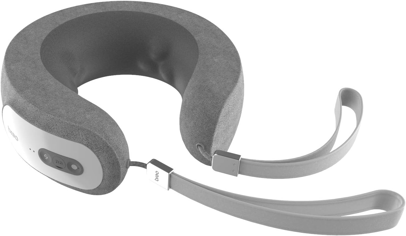 Breo iNeck 3Pro Shiatsu Electric Neck Massager with Heat, App Control, Lightweight, Ideal for Travel & Home Relaxation