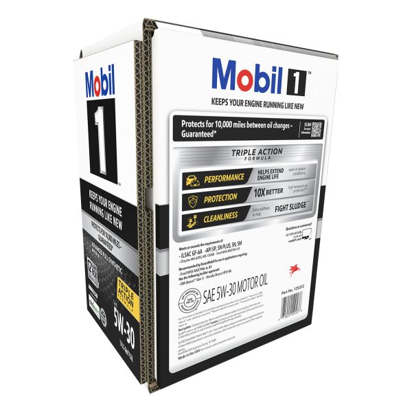 1 Advanced Full Synthetic Motor Oil 5W-30, 12 qt Bag in Box