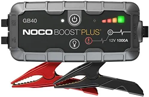 NOCO Boost Plus GB40 1000 Amp 12-Volt UltraSafe Lithium Jump Starter Box, Car Battery Booster Pack, Portable Power Bank Charger  sgtnighsdesigns