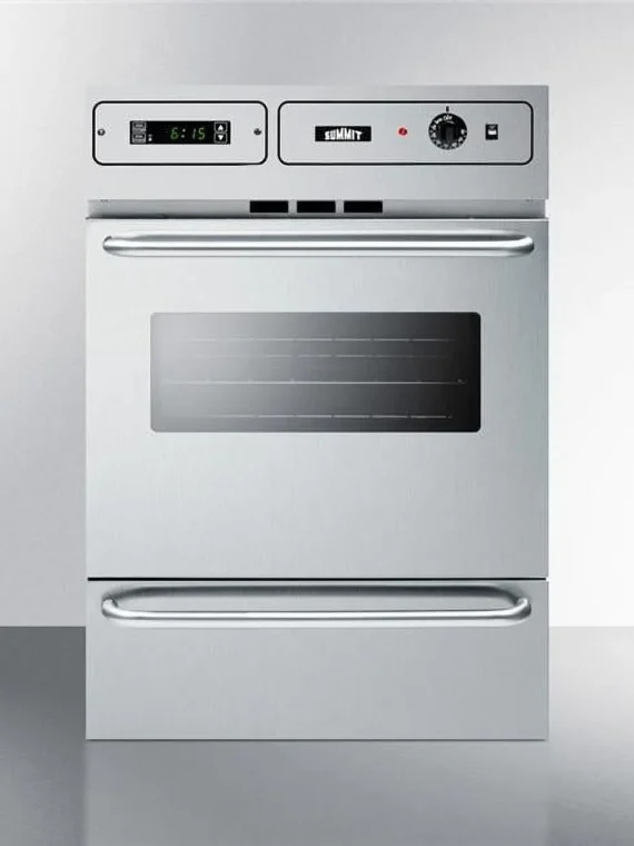 24 in. Single Gas Wall Oven – Stainless Steel