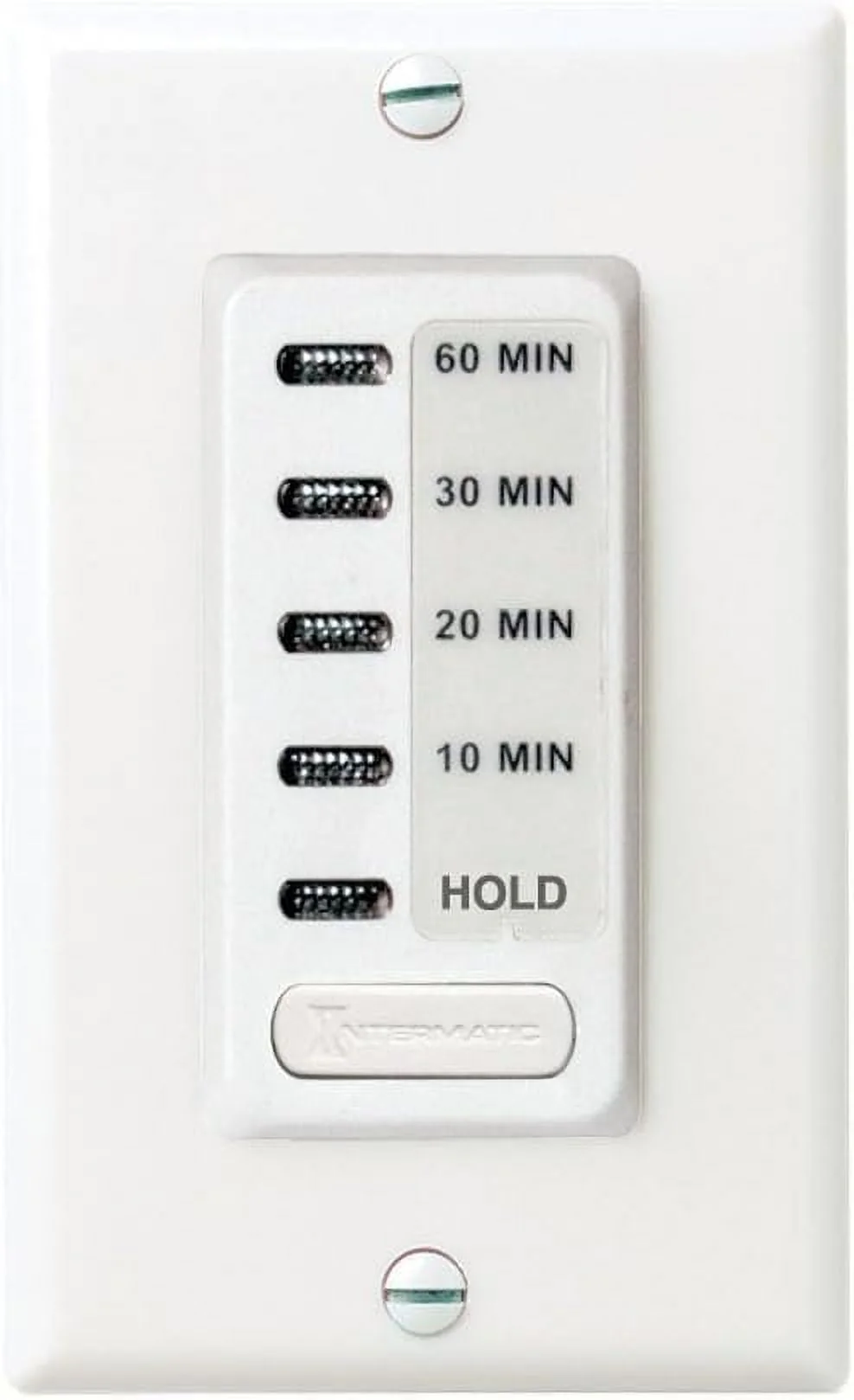 Intermatic EC210WK 10/20/30/60 Minute Countdown Timer, White