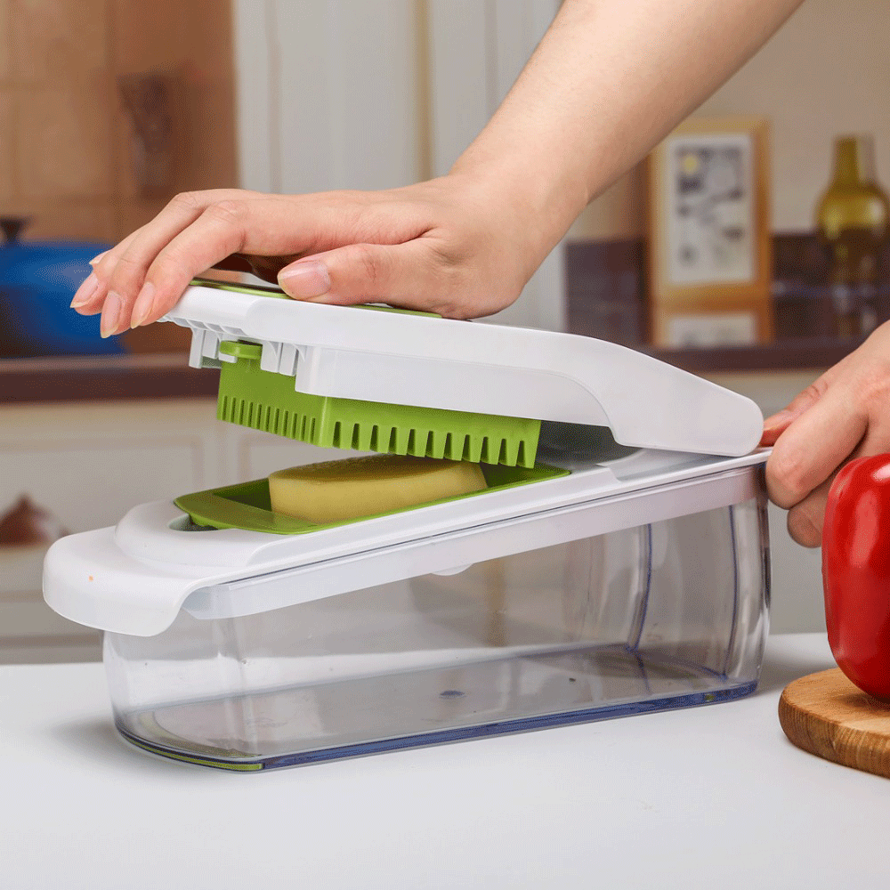 Vegetable Slicer Dicer Spiralizer Salad Chopper Fruit Cutter