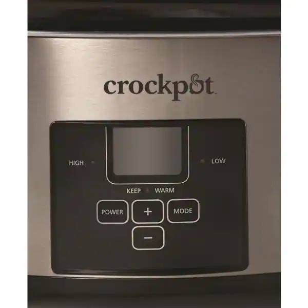 2125187 6-qt. Stainless Steel Choose-a-Crock Programmable Slow Cooker