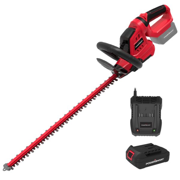 20V Lithium-Ion Cordless 22 inch Hedge Trimmer, PS76106A 2.0 Ah Battery and Charger Included