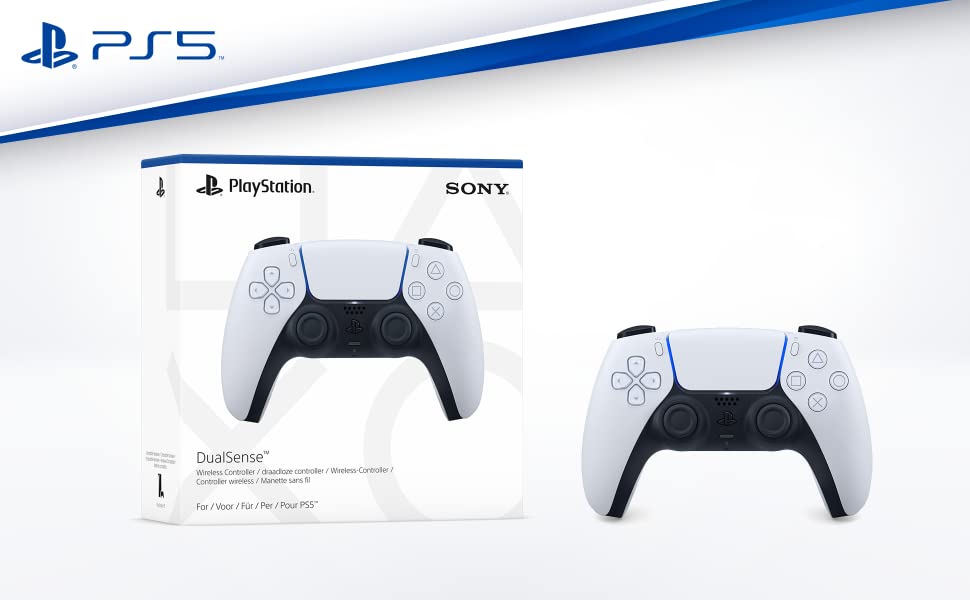 PlayStation 5 DualSense Wireless Controller – White