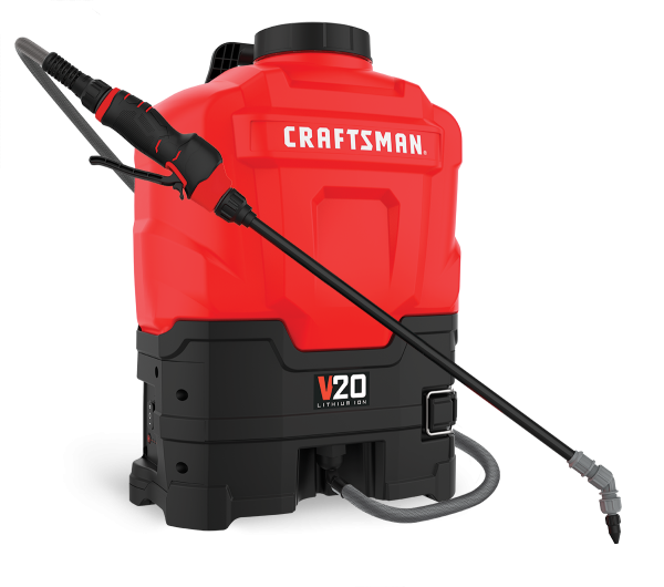 190682 4-Gallon Plastic 20-volt Battery Powered Backpack Sprayer
