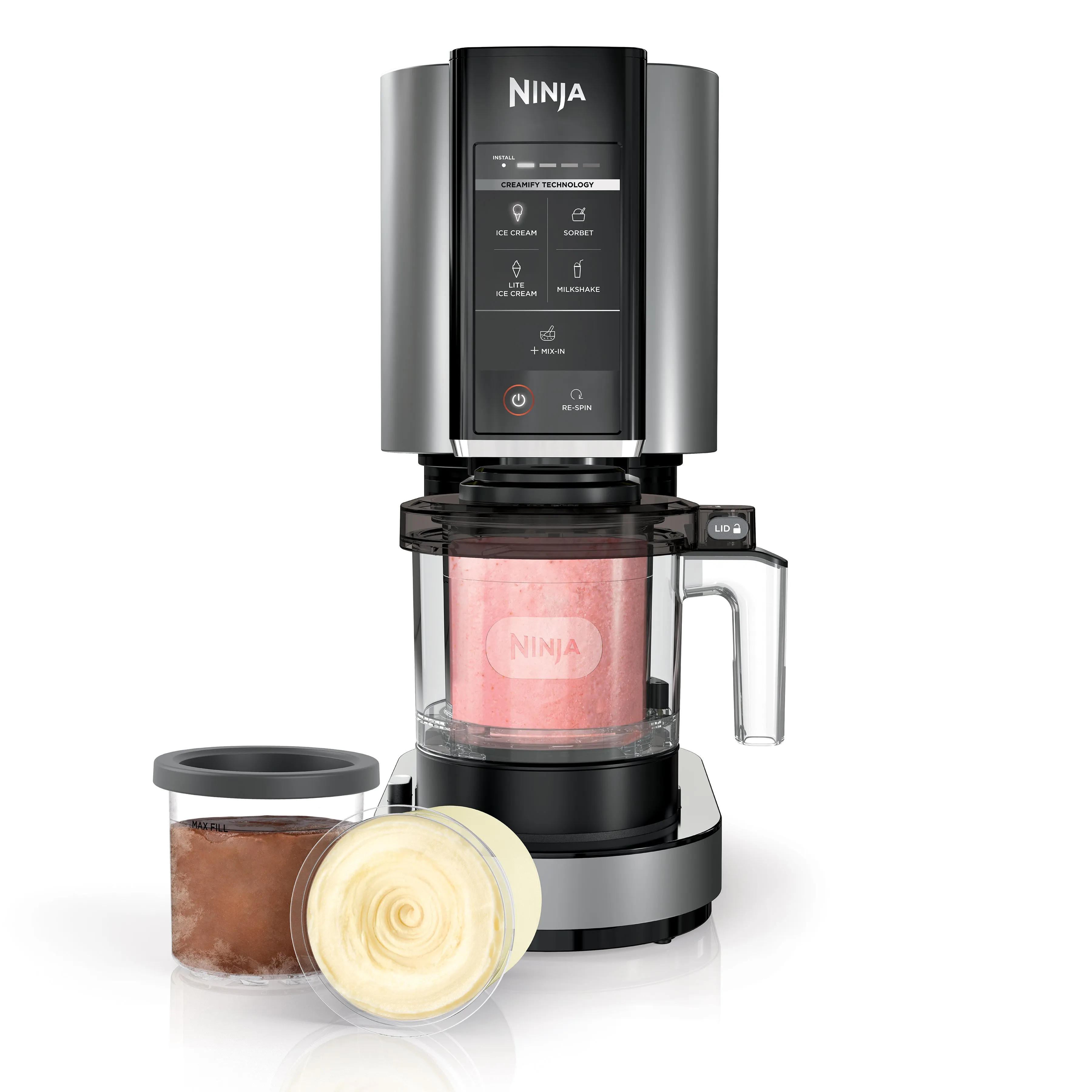 Ninja CREAMi, Ice Cream Maker, 5 One-Touch Programs NC300  sgtnighsdesigns