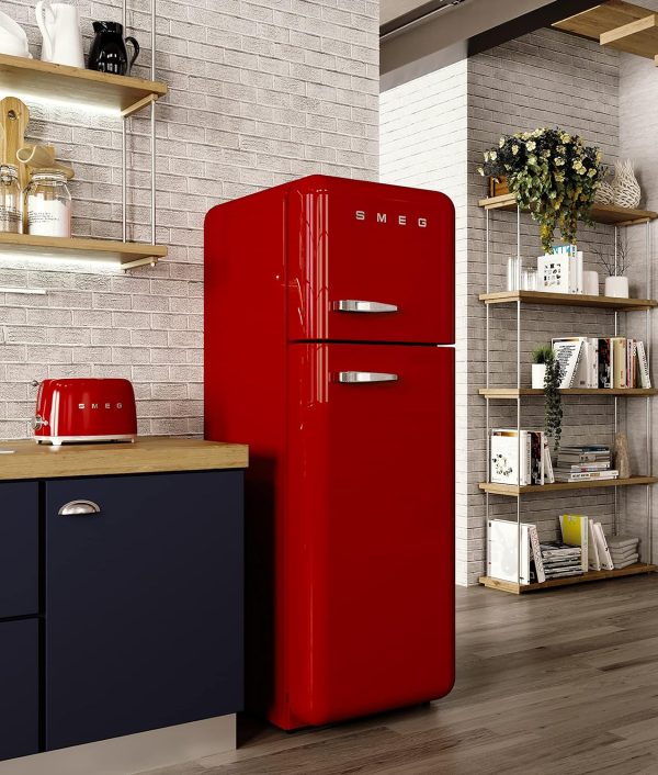 2 Slice Retro Toaster (Red)