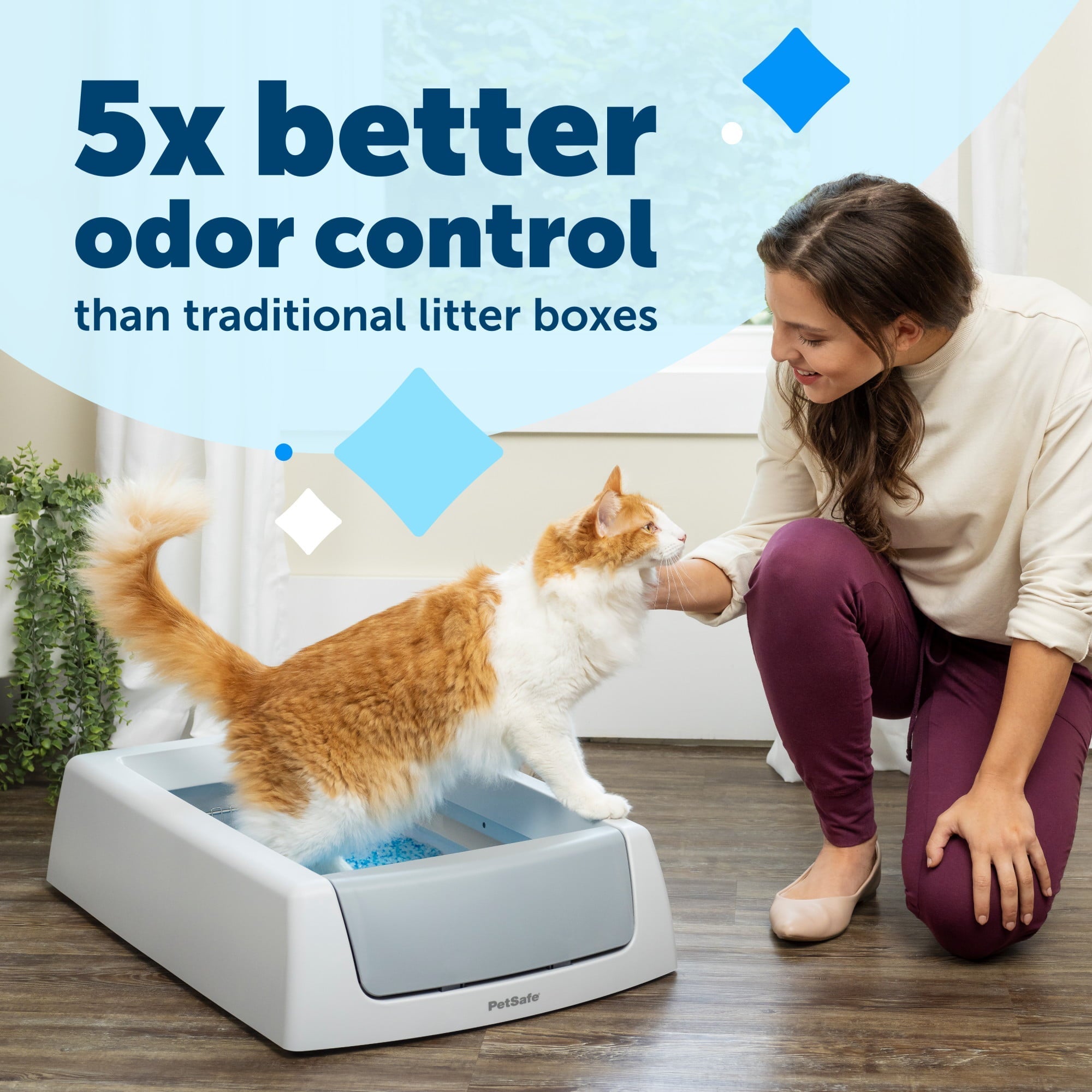 ScoopFree Complete Self-Cleaning Litter Box – No Scooping Required – Unbeatable Odor Control