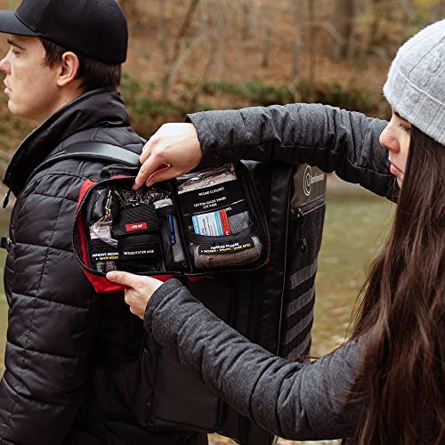 Surviveware Comprehensive Premium First Aid Kit Emergency Medical Kit for Trucks, Cars, Camping, Office and Sports and Outdoor Emergencies – Large 200 Piece Set