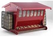 Seeds-N-More Feeder For Birds - 2.5Gallon - Red