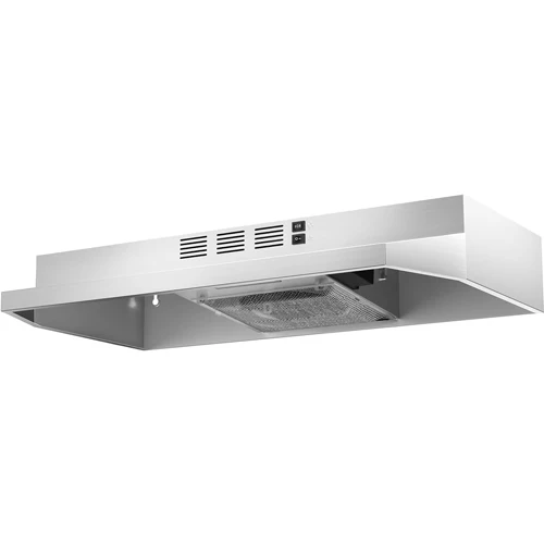 EUHOMY Wall Mount Kitchen Range Hood Sliver