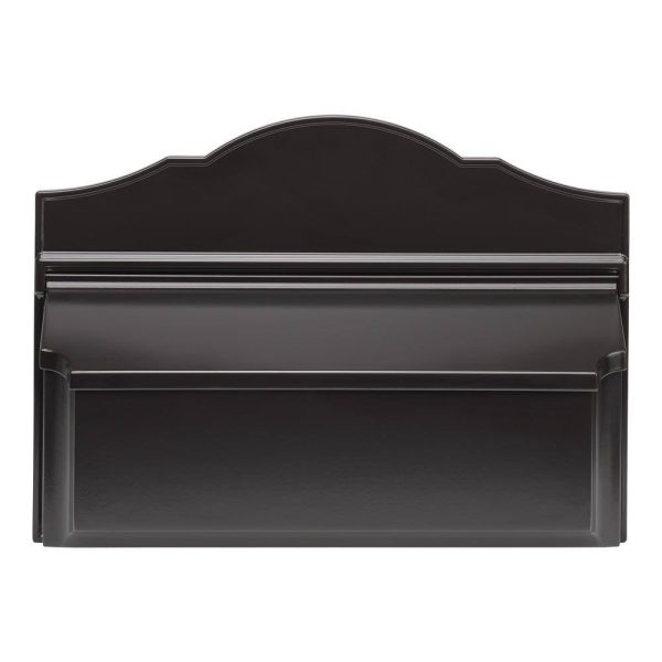 16600 Colonial Wall Mailbox, Black