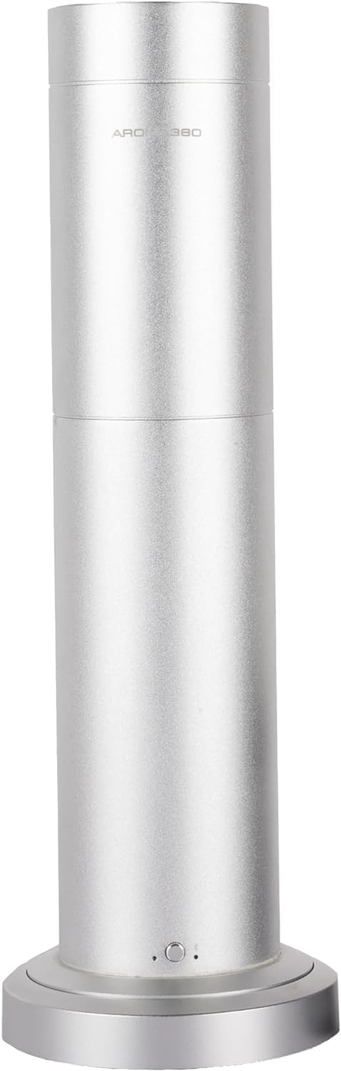 Wireless Pro Essential Oil Diffuser, 600 Sq Ft Coverage, Portable & Cordless, Midnight Black, for Home & Office Aromatherapy