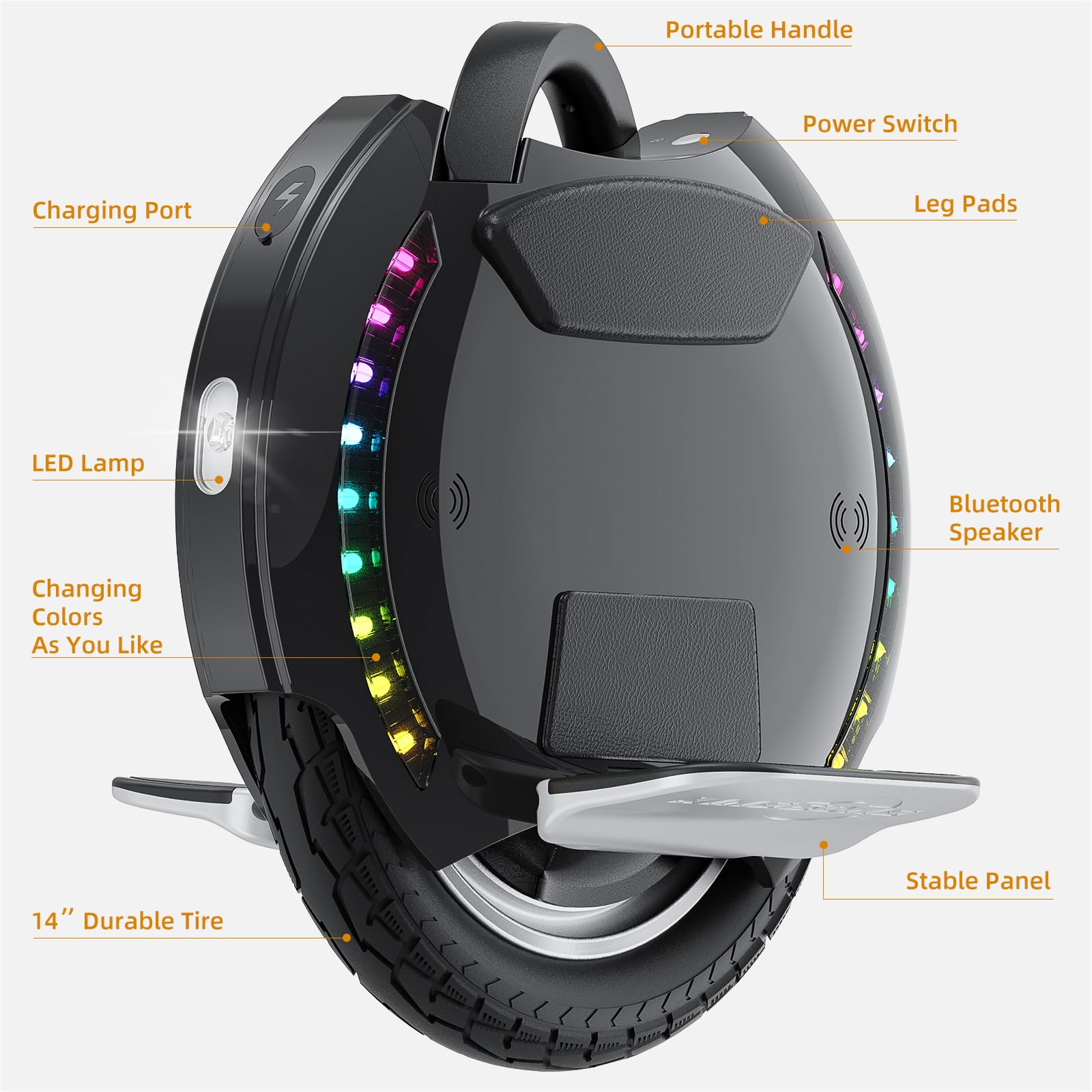 Kingsong Unicycles Hoverboard Balancing Beginners
