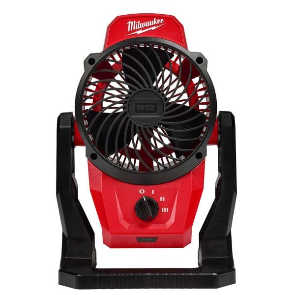 0820-20 M12 12-Volt Lithium-Ion Cordless Jobsite Fan (Tool-Only)