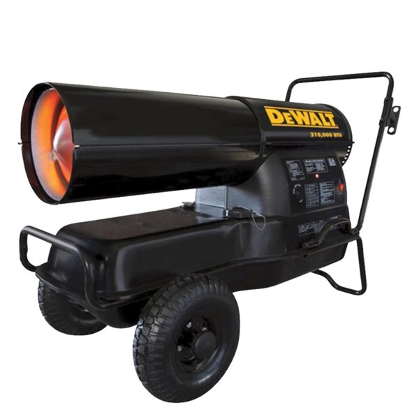 210,000 BTU/hr. 6000 sq. ft. Forced Air Kerosene Heater